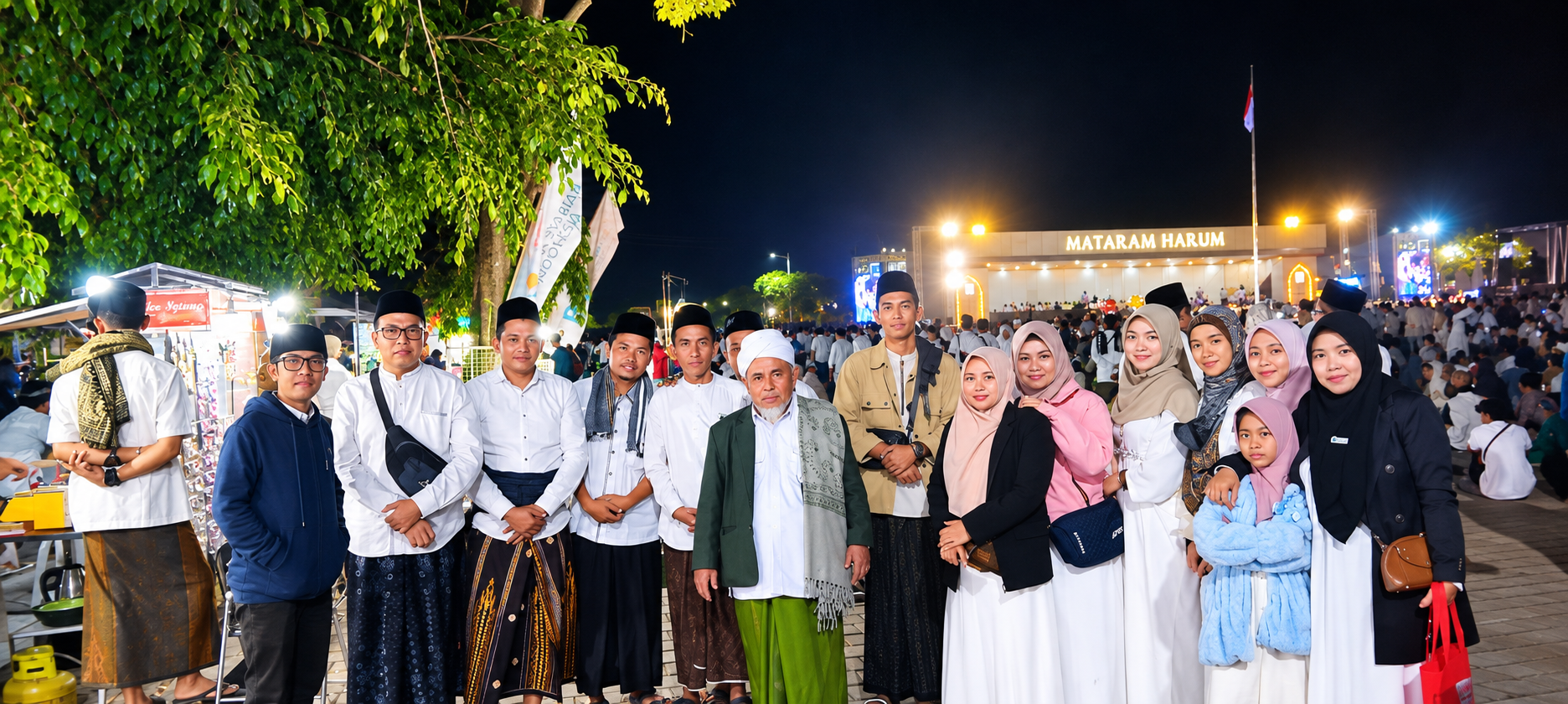 Semangat Kebangsaan, MA Qamarul Huda Bagu Hadir dalam Zikir dan Doa Bersama untuk Indonesia